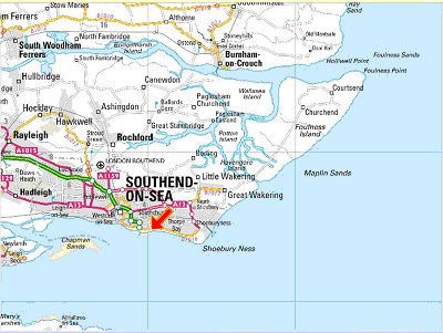 Southend on Sea map